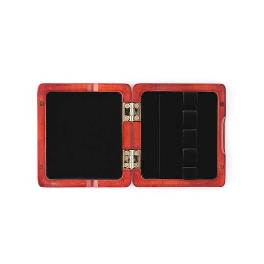 Rohretui für Fagottrohre, braunes Holz