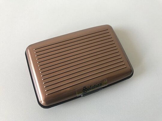 Rohretui für 5 Fagottrohre, Metall-Optik