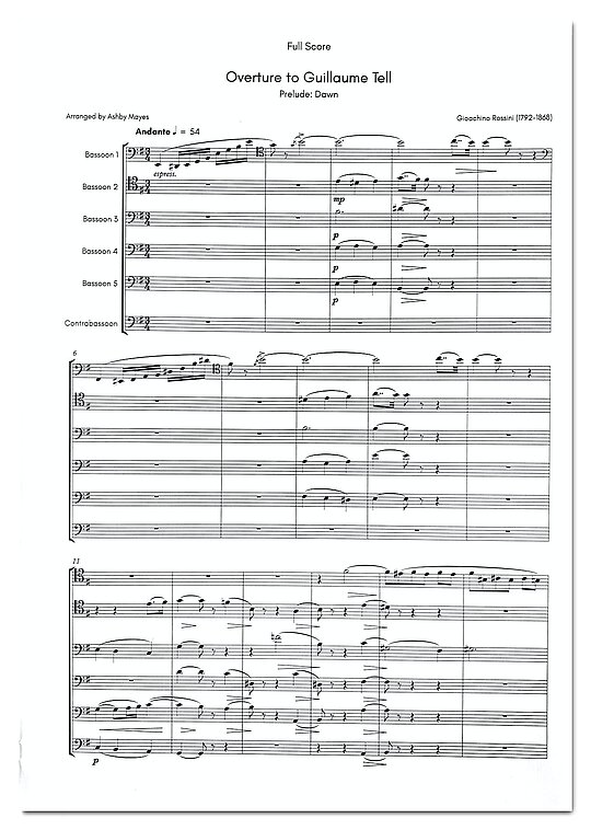 G. Rossini "Wilhelm Tell" Overture