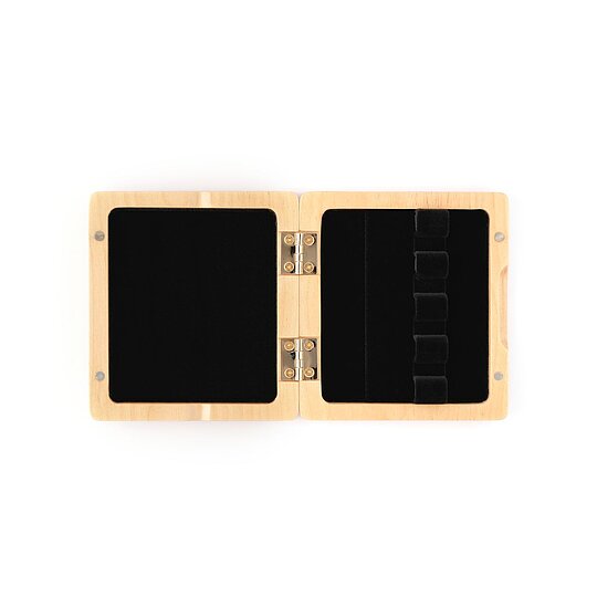 Rohretui für Fagottrohre, helles Holz