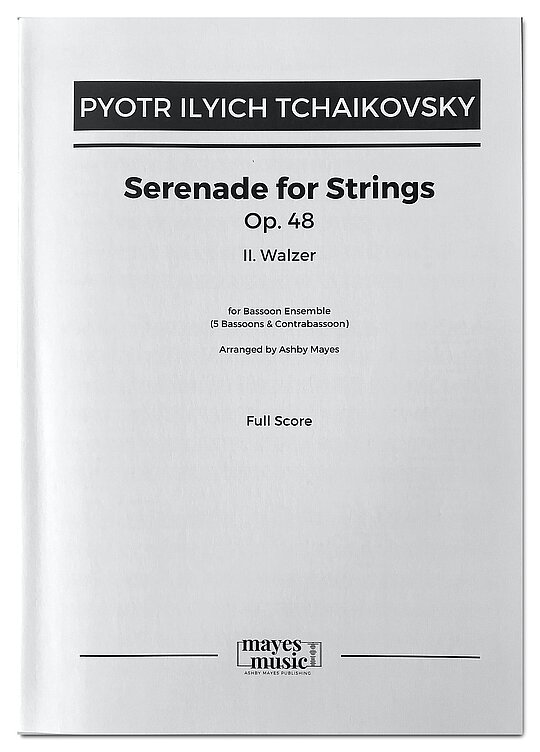 P.I. Tchaikovsky "Serenade for Strings" op. 48 II Mayes Music Tutti
