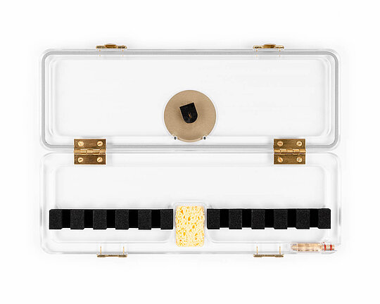 Hygrocase für 10 Fagottrohre