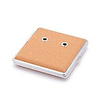 NEU-Rohretui, Kork, fein gekörnt, Metallrahmen, für 4 Rohre