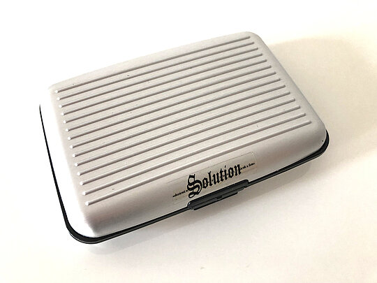 Rohretui für 5 Fagottrohre, Metall-Optik